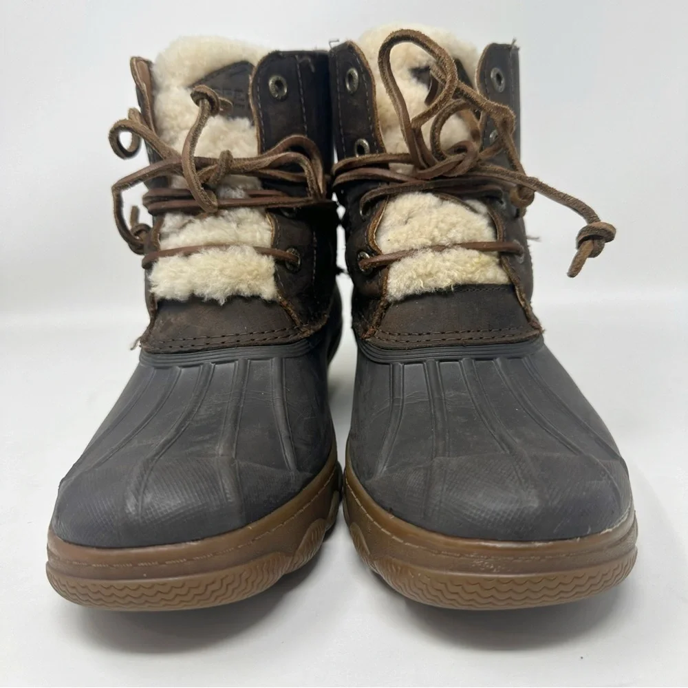 Sperry Saltwater Edge Sherpa Duck Boots